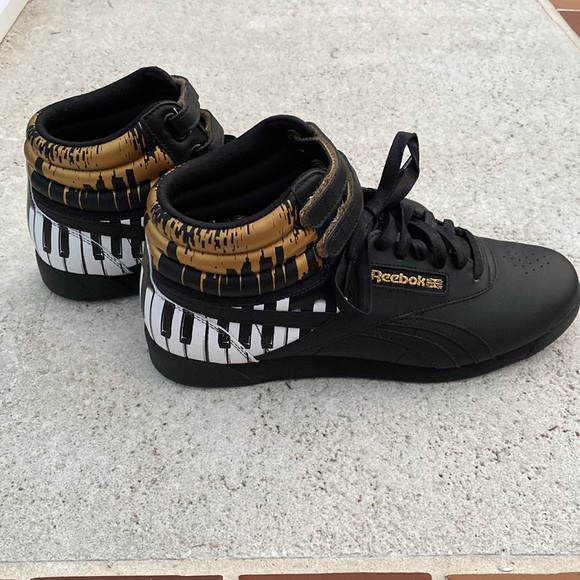 Reebok Shoes - Reebok x Alicia Keys F/S HI AK Piano Skyline Sneakers size 9.5